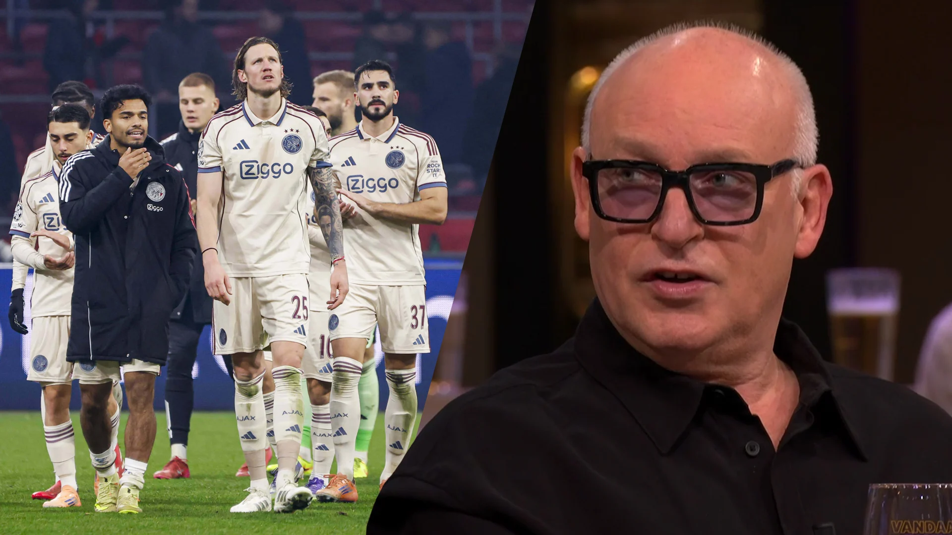René van der Gijp over pijnlijke Ajax-statistiek: 'Ze hebben er een puinhoop van gemaakt'