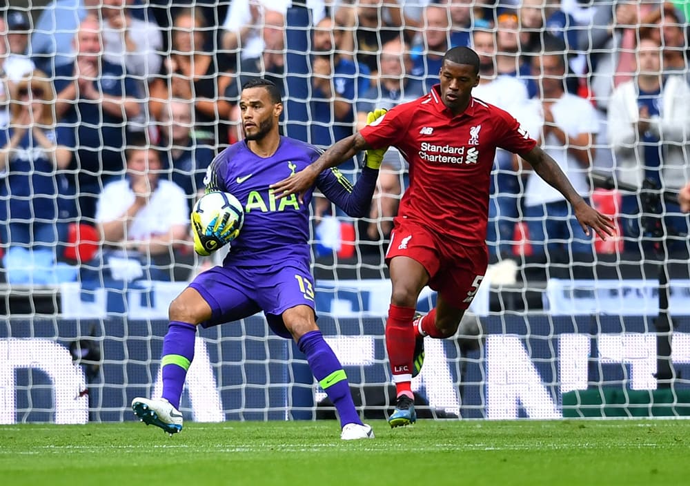 Liverpool wint ook van Tottenham en zet overwinningsreeks voort