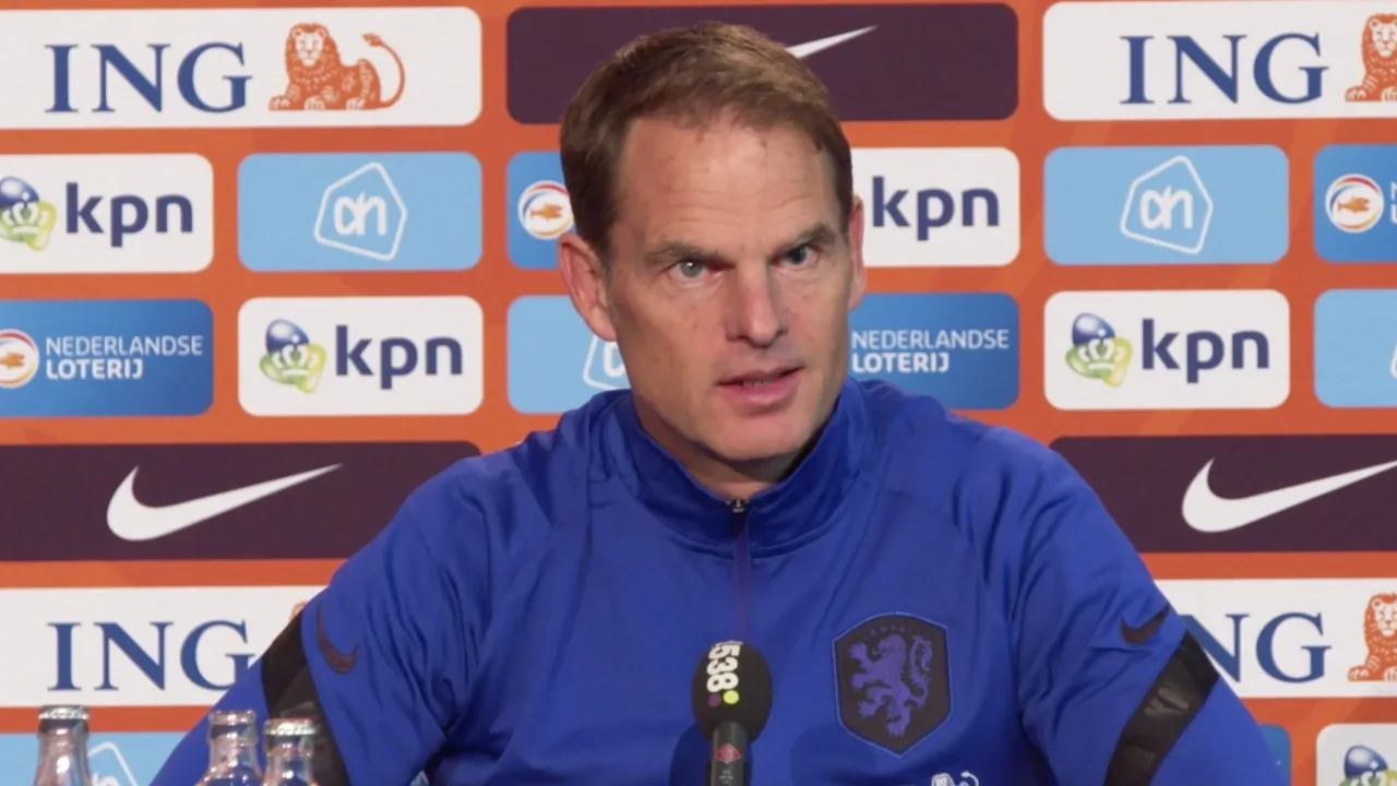 Bondscoach duidelijk: 'Vanaf nu Frank de Boer 1.0'