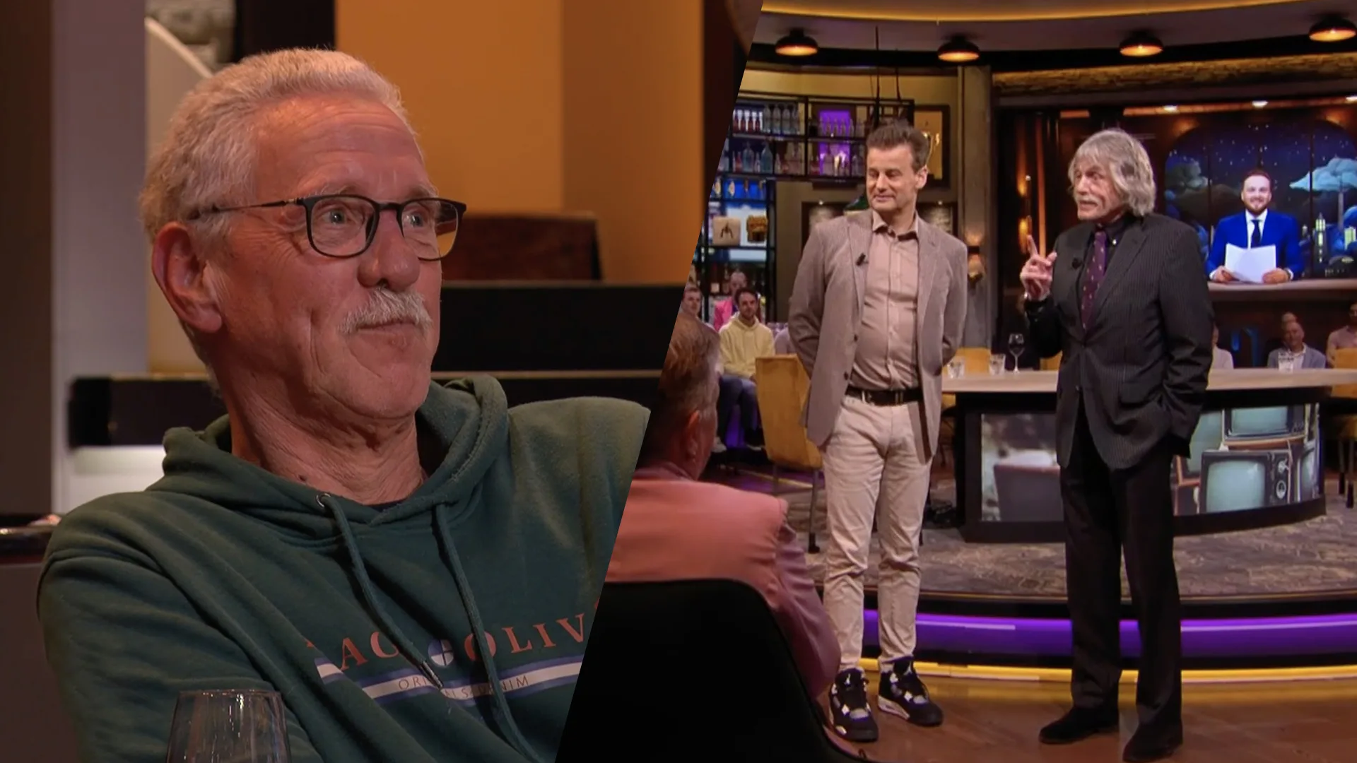 Wilfred en Johan richten zich tot man in publiek: 'Dat moet u nooit proberen!'