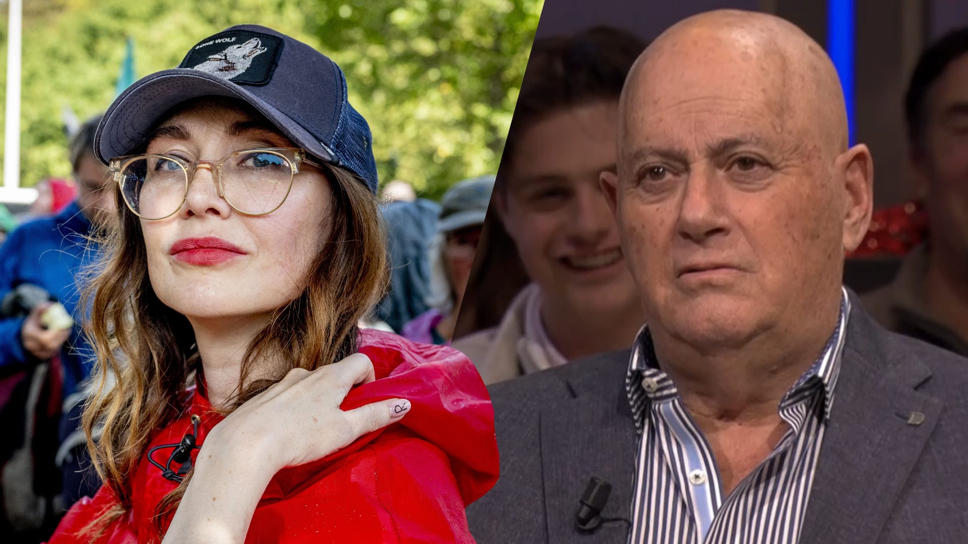 Jack van Gelder ziet reactie van Carice van Houten op zijn uitspraken over Extinction Rebellion