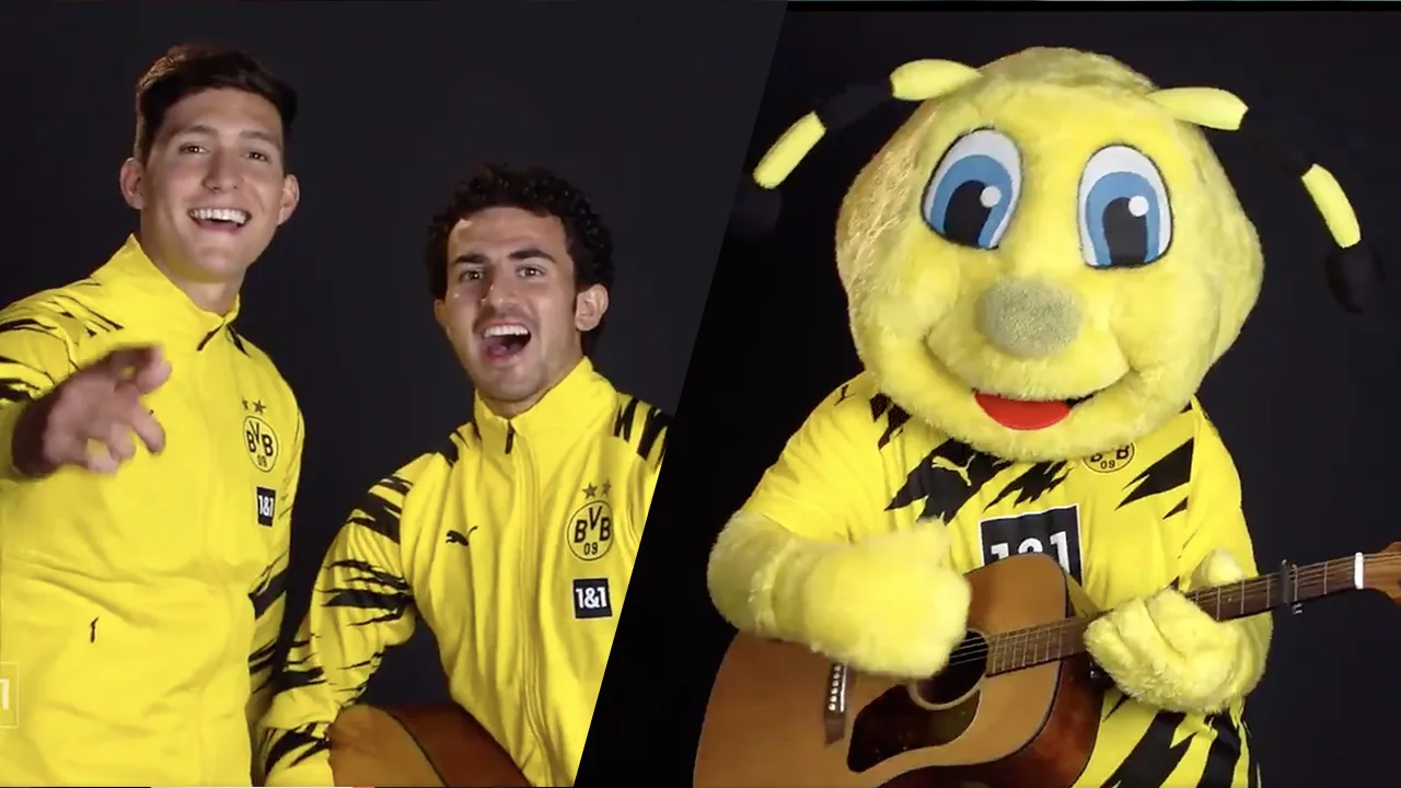 HAHA! Dortmund-spelers verwelkomen talent Jude Bellingham met Beatles-liedje: 'Hey Jude!'