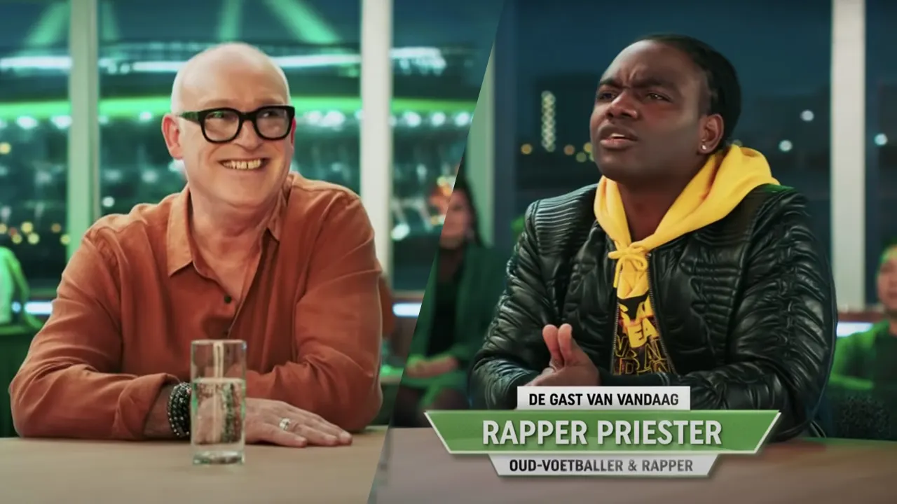 'TOTO-reclame was hard werken maar wel héél gezellig met Andy en René!' 