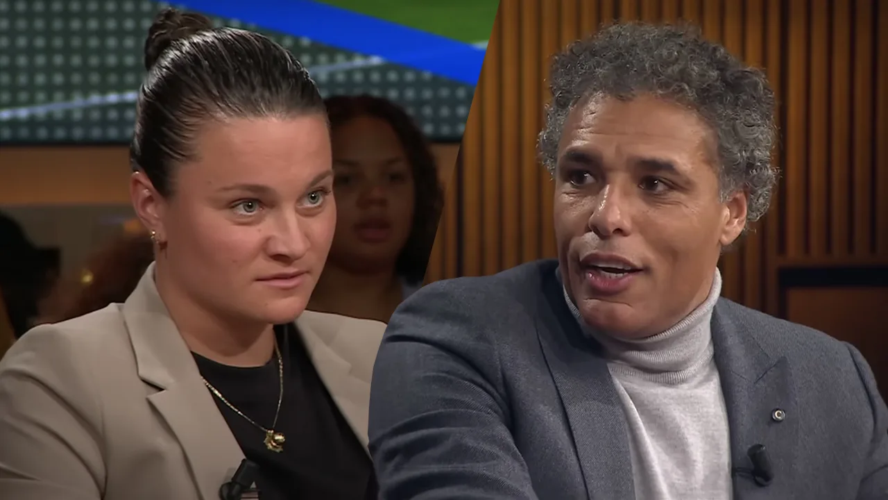 Van Hooijdonk voert verhitte discussie met Spitse: 'Je gaat hier heel veel kritiek op krijgen'