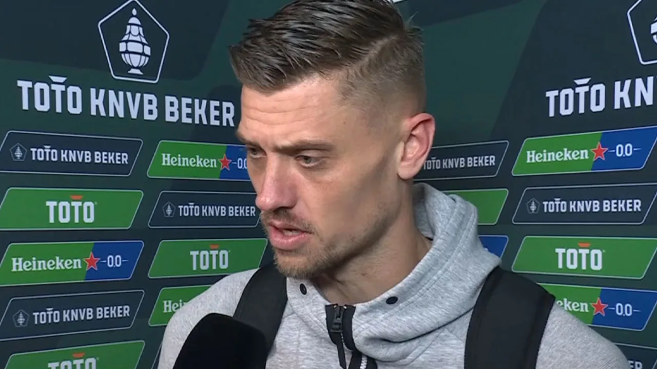 Noppert schaamt zich voor bekerblamage tegen Quick Boys: 'Dit is een afgang!'