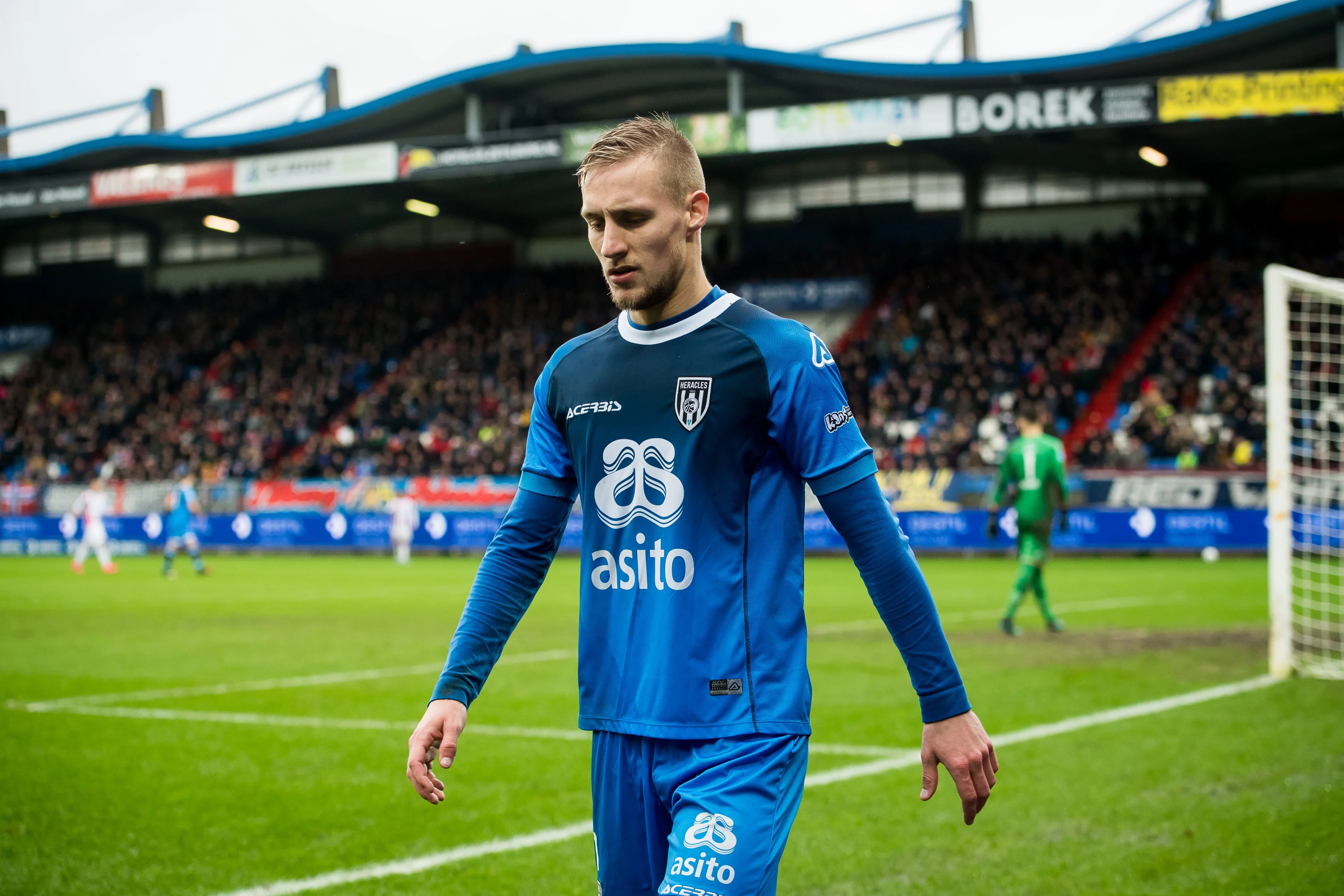 Heracles geeft Van der Water maximale boete voor wegblijven