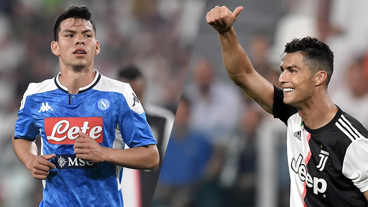 Lozano kreeg compliment van Ronaldo na goal tegen Juve