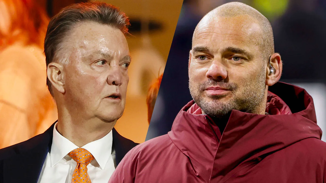 Wesley Sneijder en Louis van Gaal gespot tijdens gesprek in Johan Cruijff ArenA