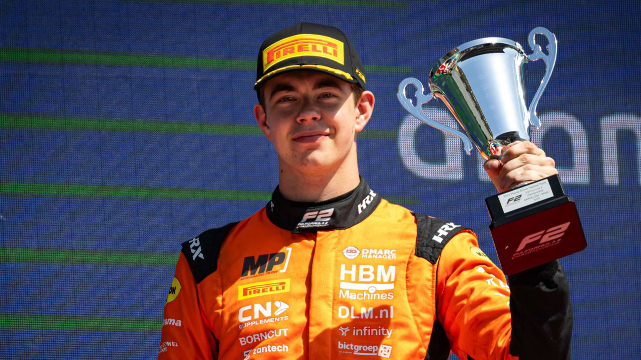 Formule 2-coureur Richard Verschoor opgenomen in opleidingsprogramma McLaren