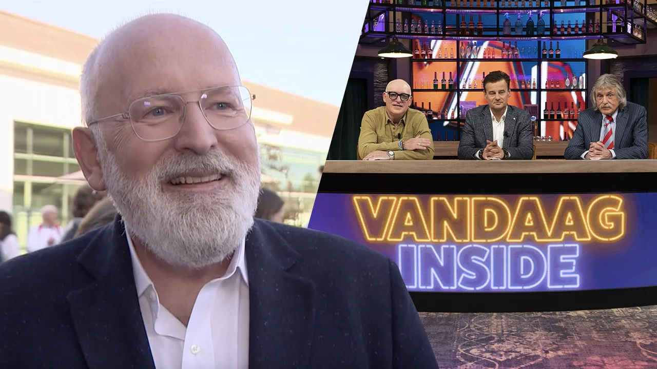 Frans Timmermans ziet Vandaag Inside het liever bij voetbal houden: ‘Daar hebben ze wél verstand van’