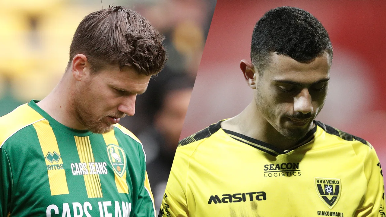 ADO Den Haag en VVV-Venlo gedegradeerd uit de Eredivisie