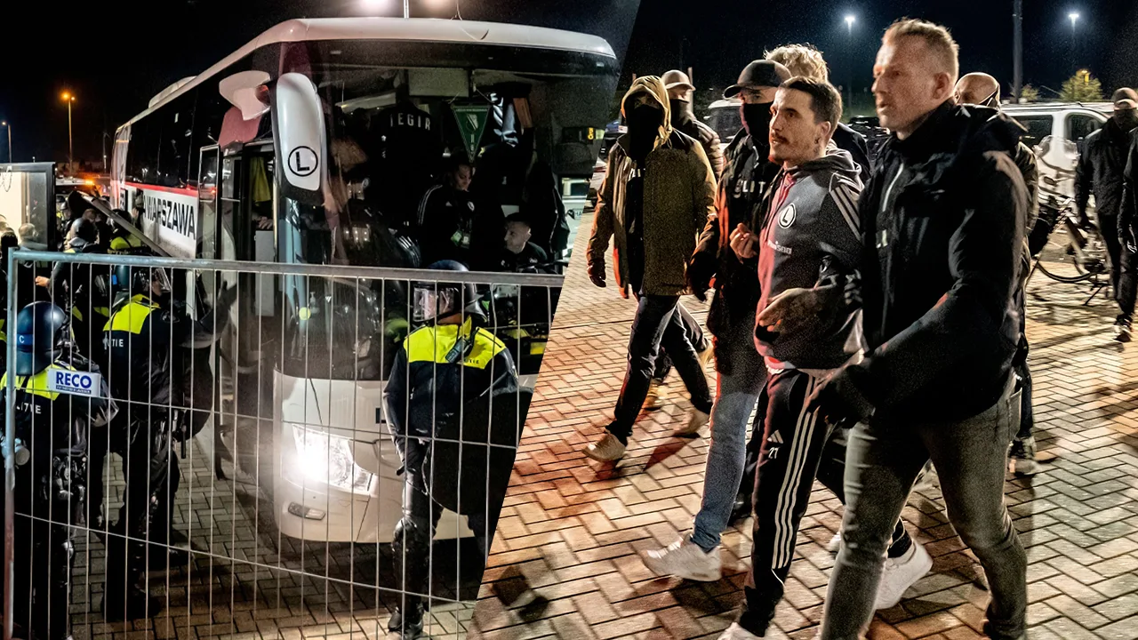 Legia heeft geen goed woord over voor Nederlandse politie: 'De agressie kwam van die kant'