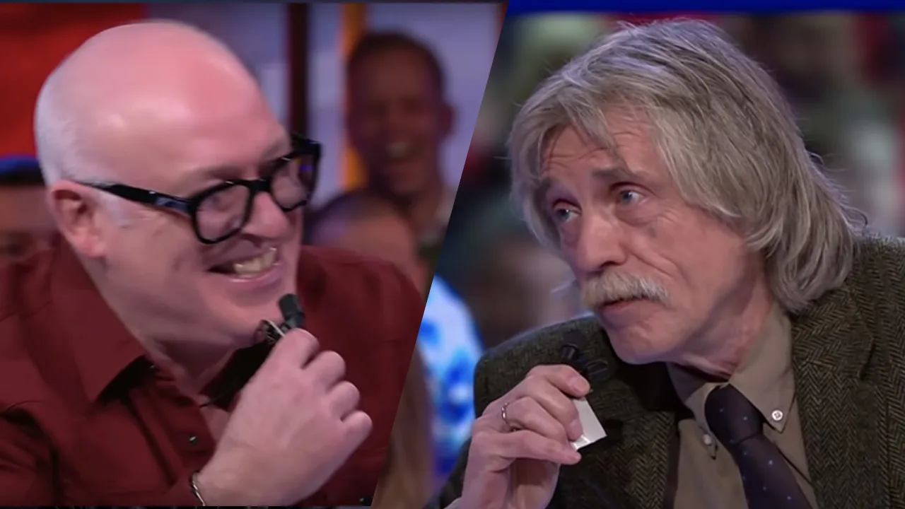 CLASSIC: René en Johan trekken microfoontjes los