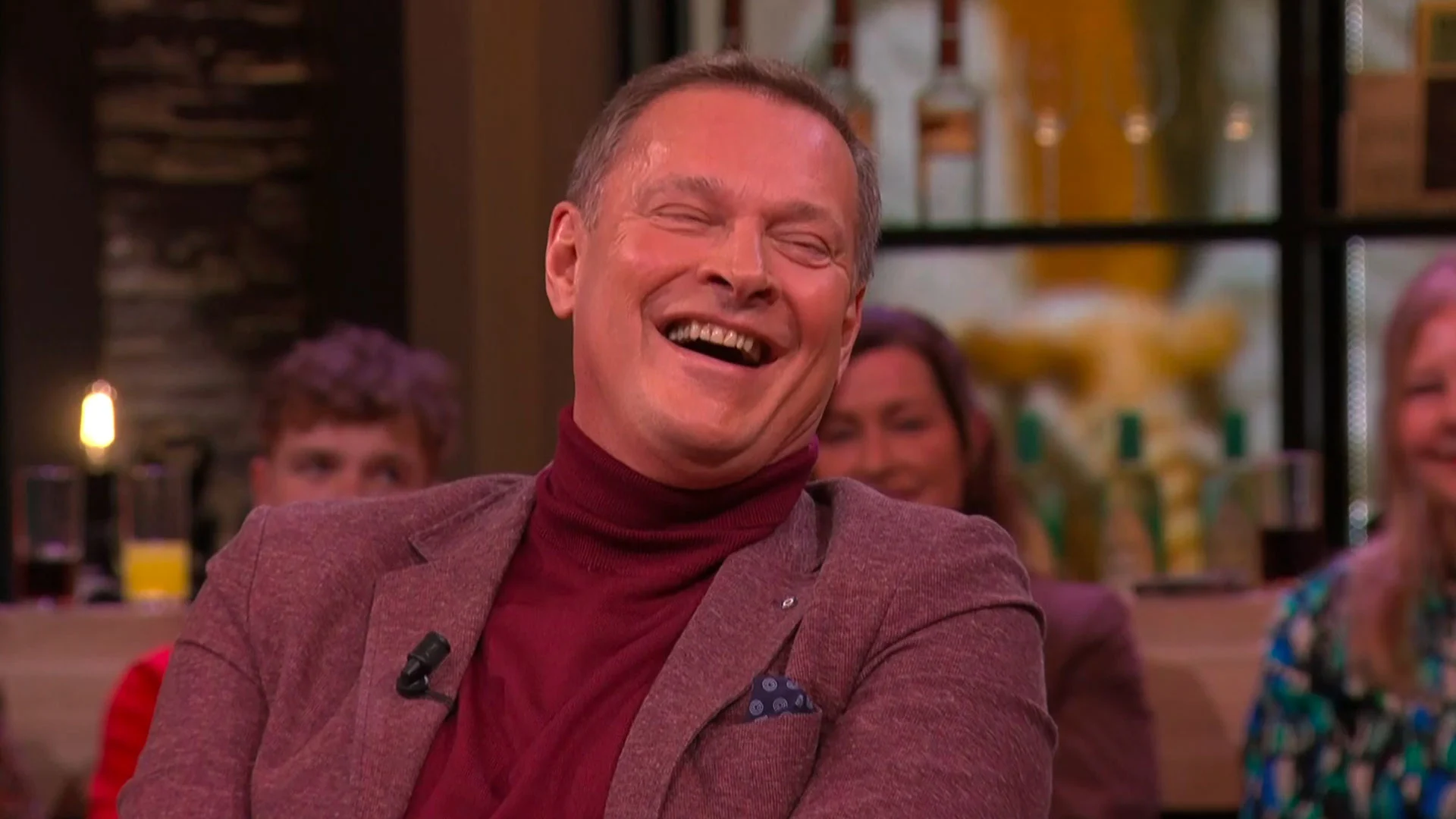 Albert Verlinde maandagavond aan tafel bij Vandaag Inside Oranje