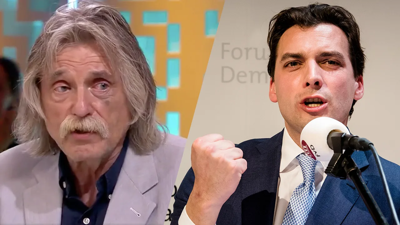 Johan kritisch over 'blaag' Baudet: 'Overschat zichzelf schromelijk' 