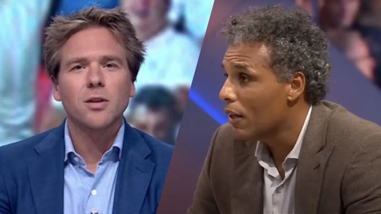 Presentator Van Ramshorst start Studio Voetbal met uitleg over afwezigheid Van Hooijdonk