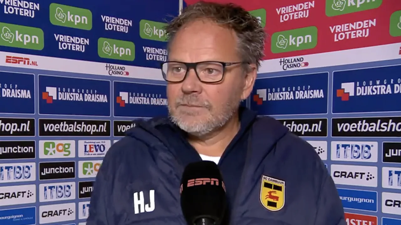 Henk de Jong: 'Doe even normaal man, je slaat toch niet een vrouw?'