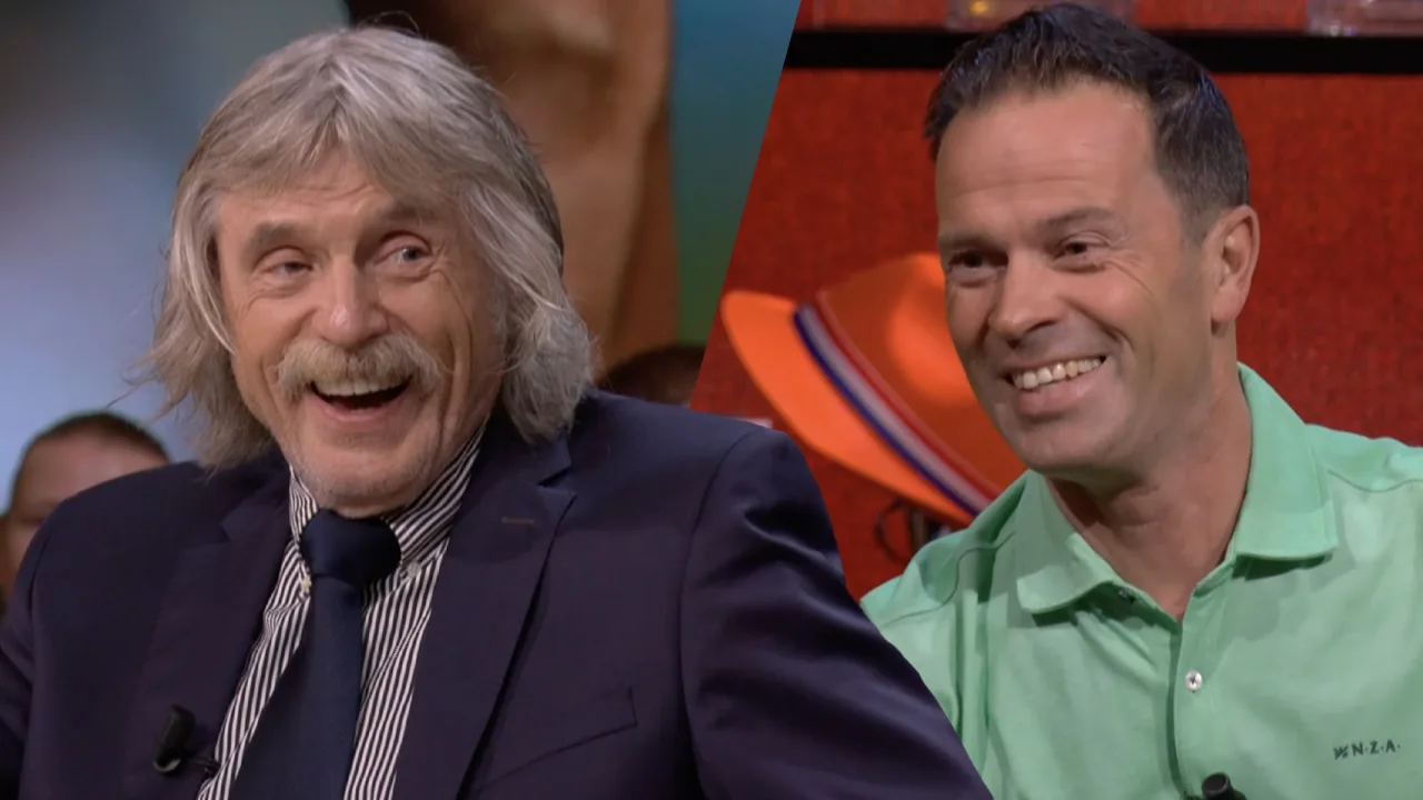 Johan dolt met Bas Nijhuis: 'Doen ze dat bij eerste divisie-wedstrijden ook, dan?'