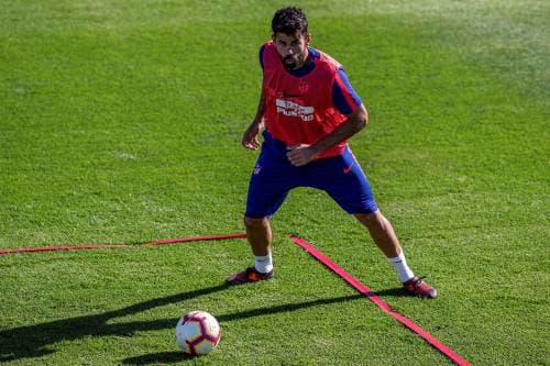Atlético Madrid enkele weken zonder Costa