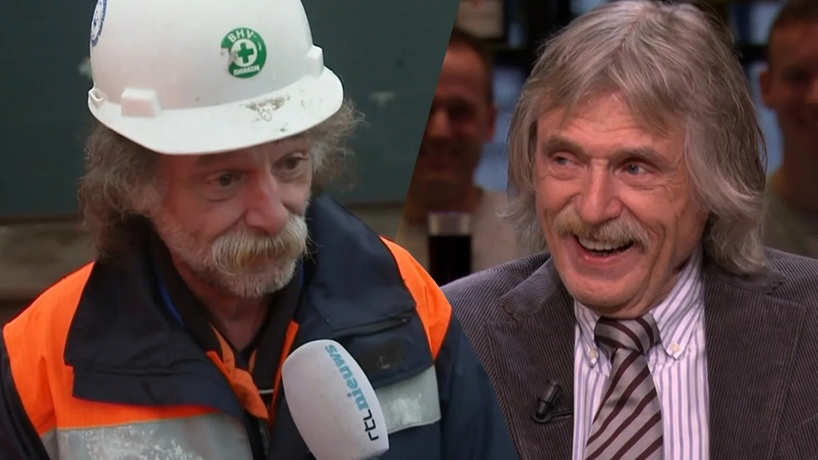 Johan moet lachen om héérlijke beelden van look-a-like: 'Dit is nep!'