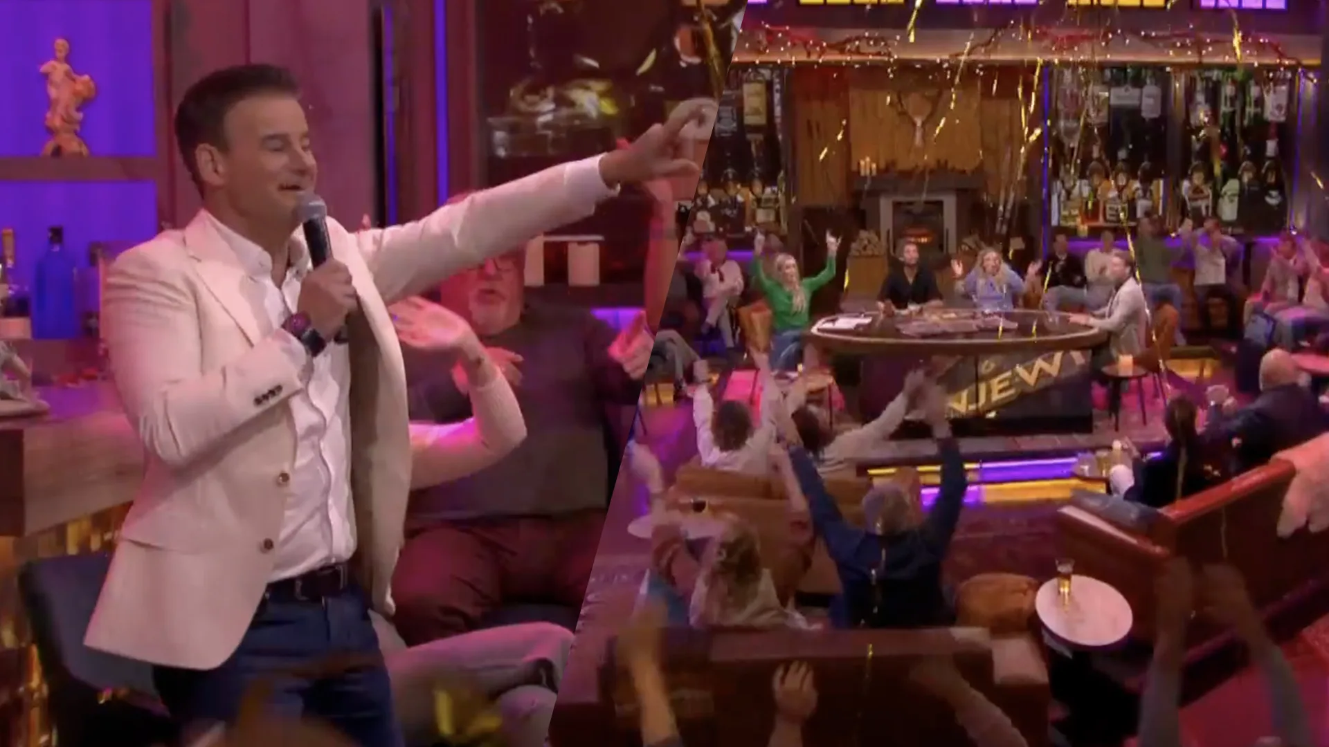 Wilfred zorgt met 'Zomaar Een Avond In De Kroeg' voor feest in De Oranjewinter-studio!