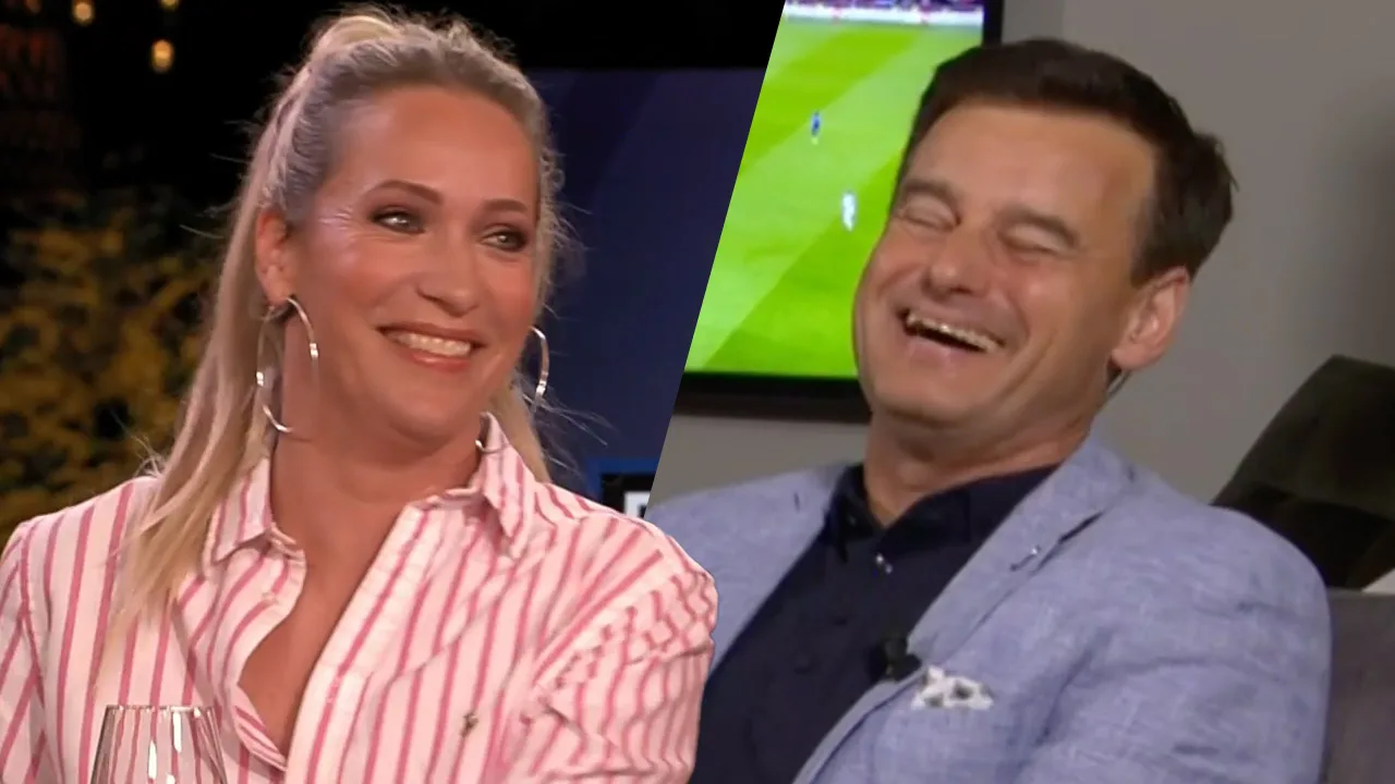 Hélène lacht om zingende Wilfred: 'Het gaat wel bergafwaarts, nu!'