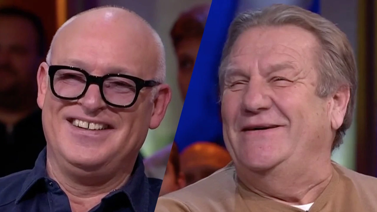 COMPILATIE: René en Jan genieten van beelden Gouden Bal-winnaar