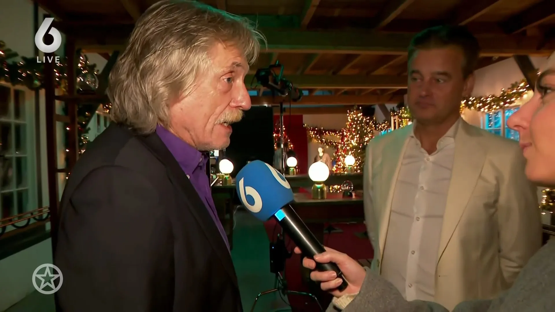 VI-mannen nemen met tegenzin SBS6 kerstpromo op