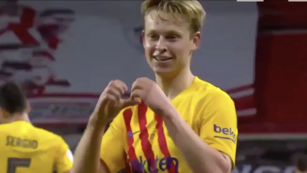 MASTERCLASS: Frenkie de Jong schittert in Copa del Rey-finale