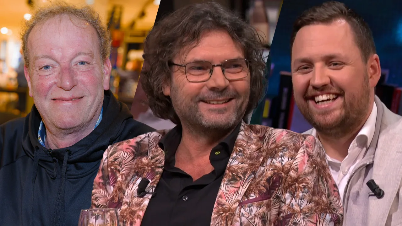 Koert Westerman, Job Knoester en Dave Maasland dinsdagavond te gast bij Vandaag Inside