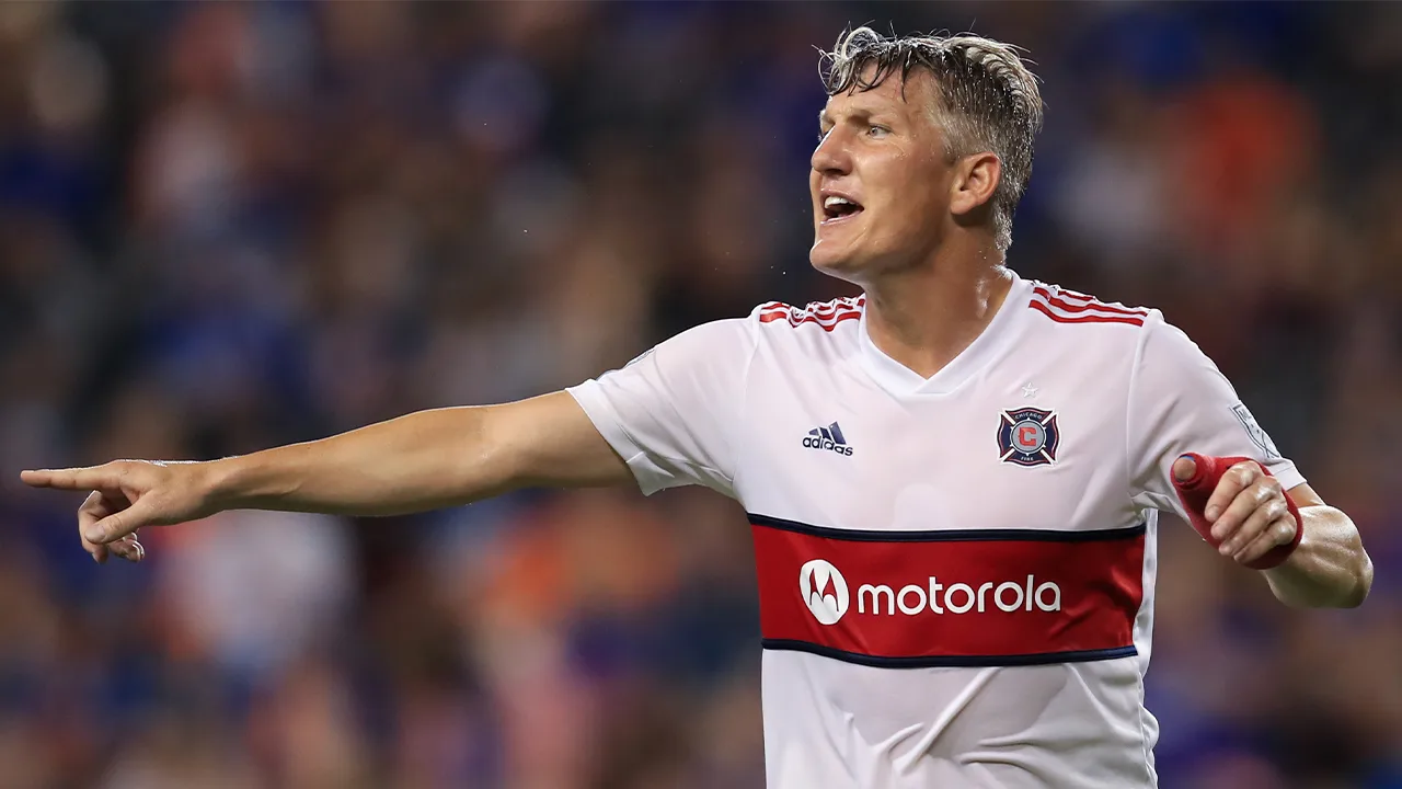 Schweinsteiger als analist aan het werk