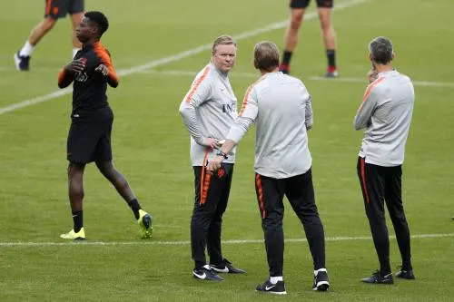 Koeman ziet progressie bij Oranje