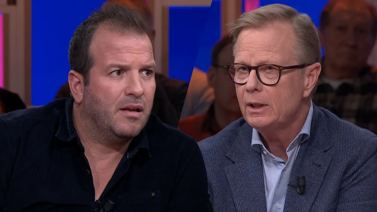 Van der Vaart: 'Arno, ik denk dat jij echt, en dat meen ik serieus, volledig de plank misslaat!'