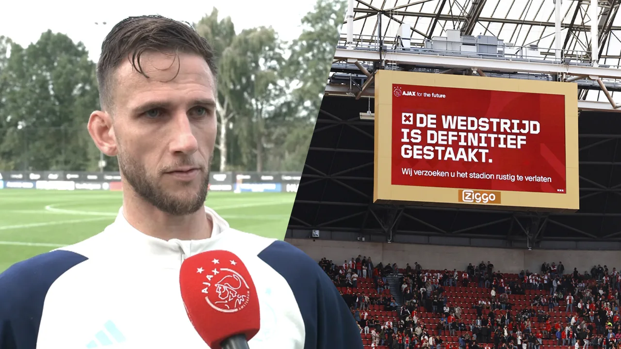 Van den Boomen over gestaakte Klassieker: 'Als wij beter presteren, zou het niet gebeuren'