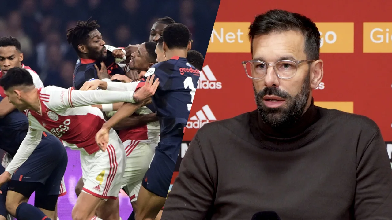 Van Nistelrooij verbaasd door boze Ajax-spelers: 'Blijkbaar lokt het uit, als je blij bent'
