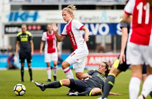 Tweede zege in Europa voetbalsters Ajax