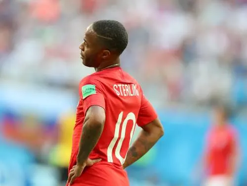 Engeland zonder Sterling tegen Spanje
