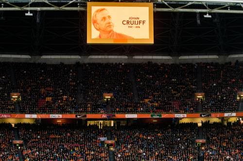 KNVB herdenkt Cruijff op sterfdag