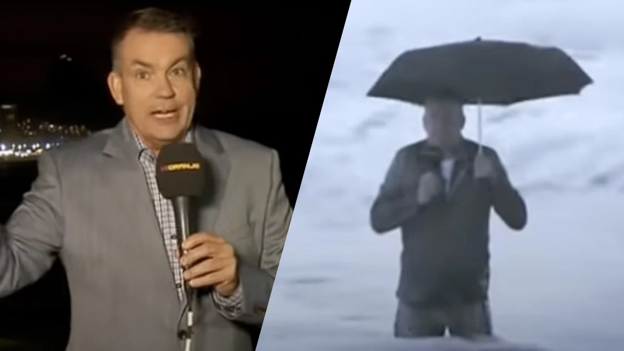 THROWBACK: Sierd de Vos 'slachtoffer' van noodweer in Brazilië