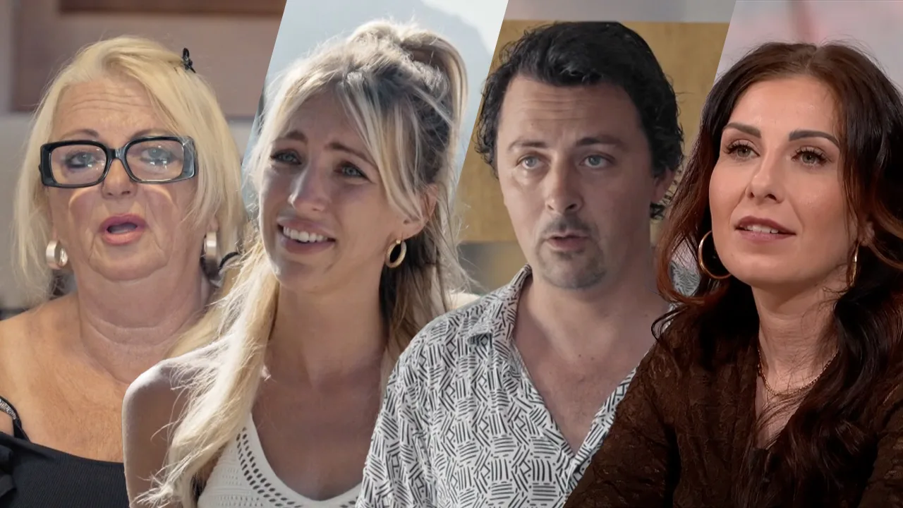 Antine reageert op breuk van Mike en moeder Monique met Denise