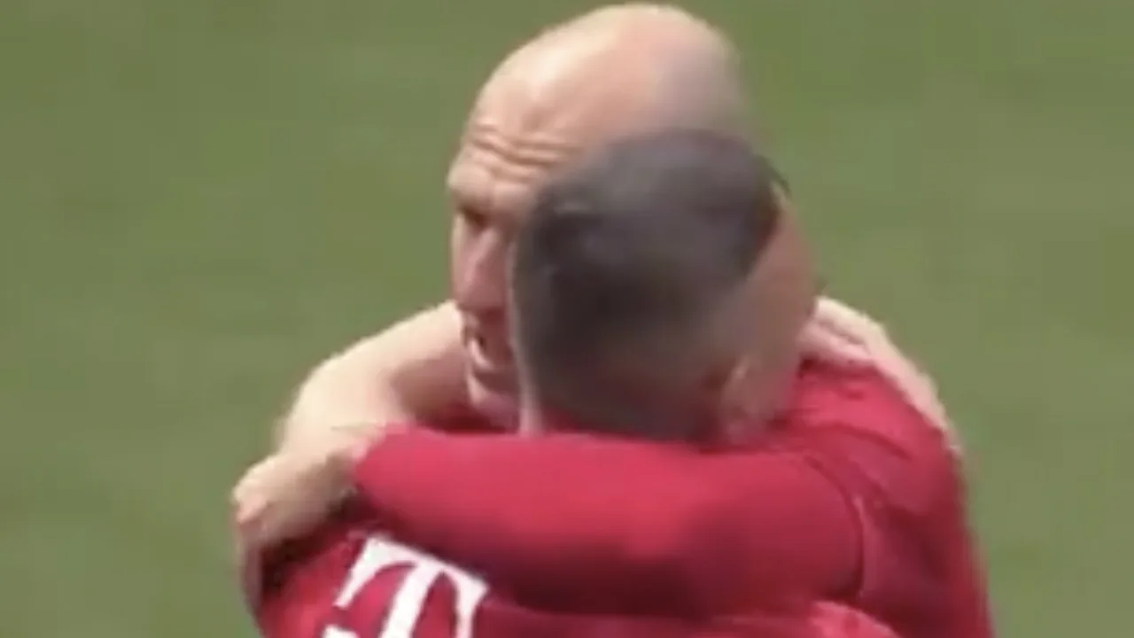 Robben in tranen voorafgaand aan laatste thuisduel voor Bayern