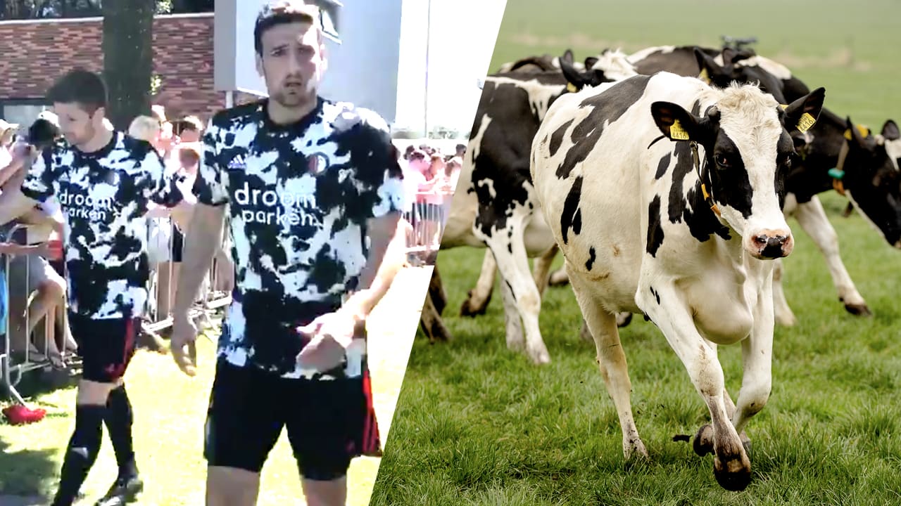 Feyenoord toont zich in gevlekt shirt en fans zijn niet blij: 'Campina nieuwe hoofdsponsor?'