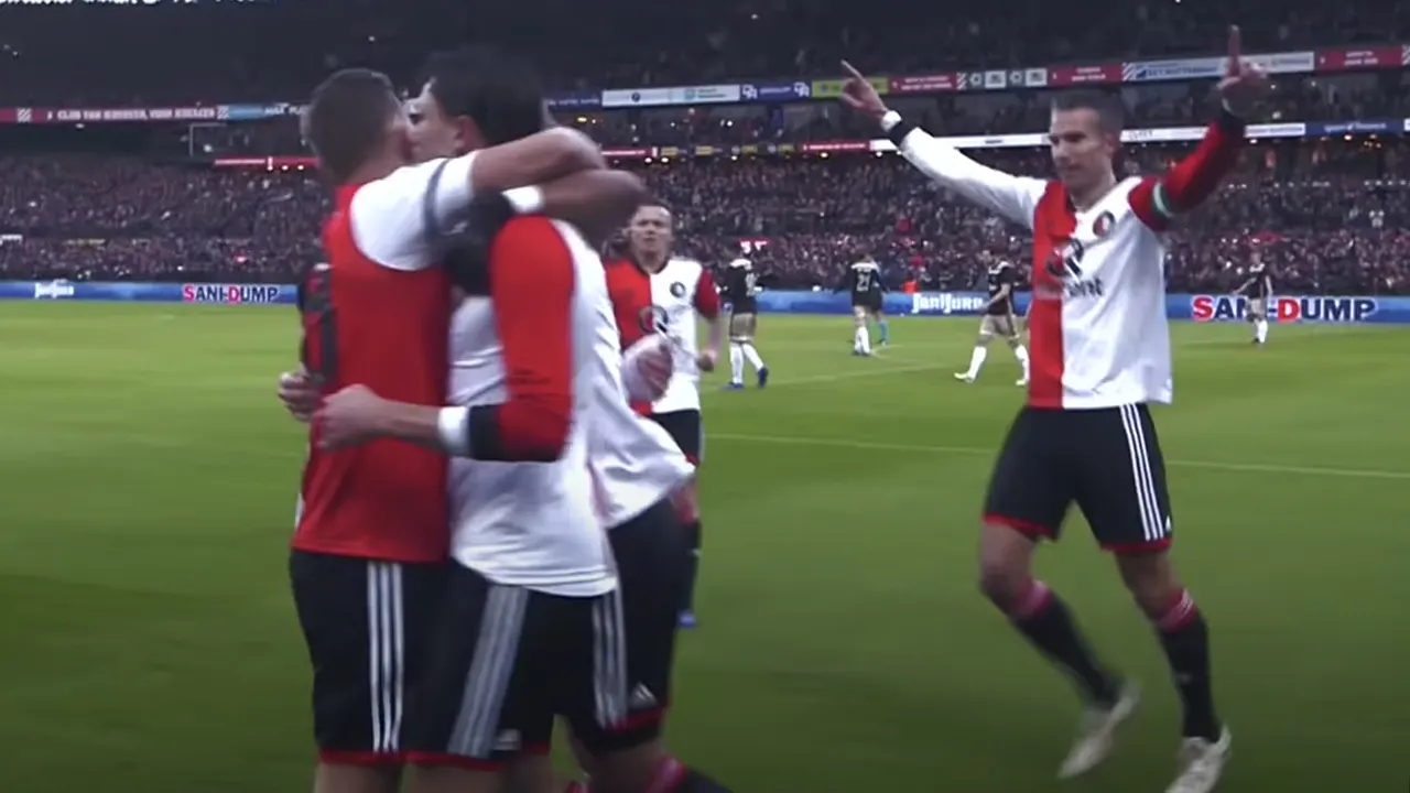 THROWBACK: Feyenoord vernedert Ajax met 6-2 in Klassieker