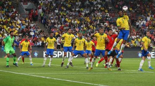 Brazilië verslaat Zuid-Korea in oefenduel