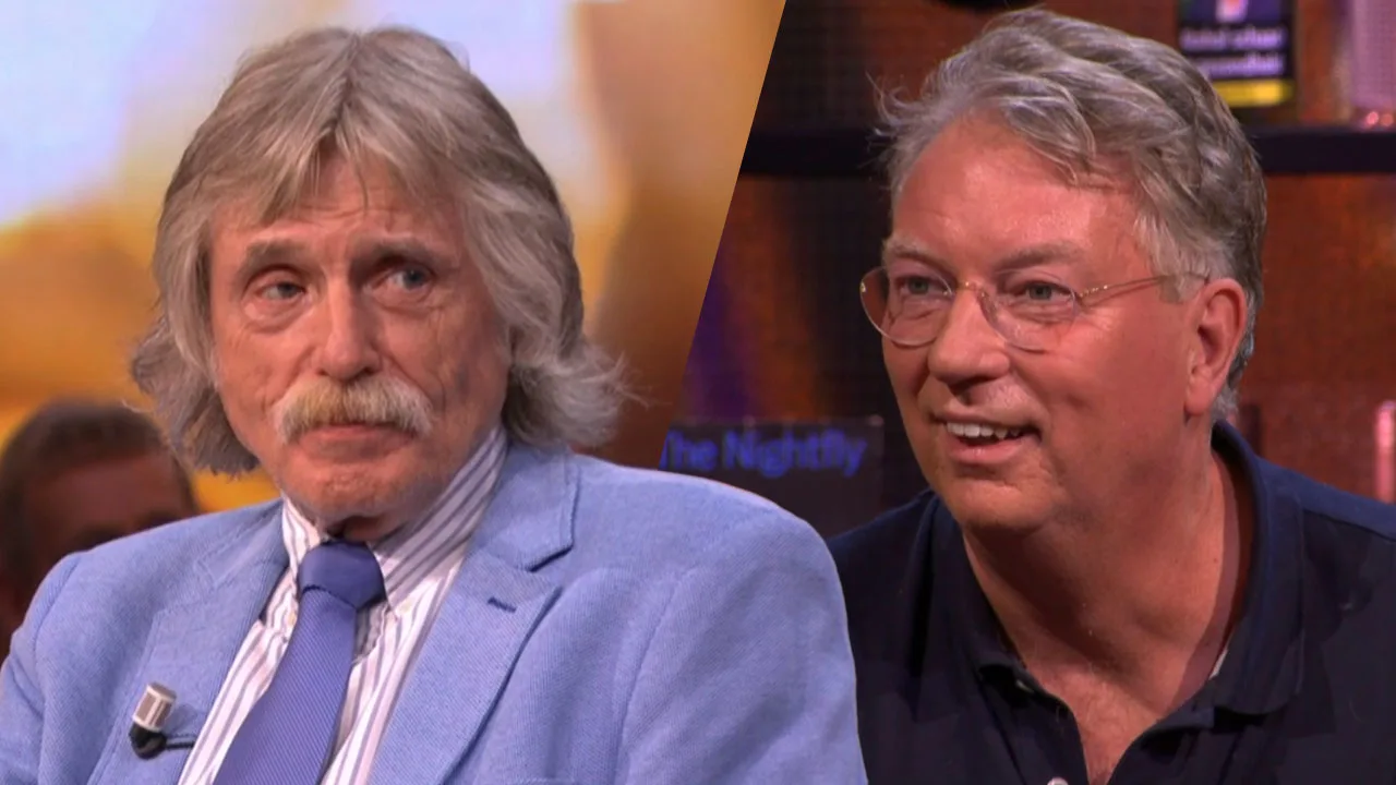 Johan Derksen adviseert Arend Jan Boekestijn na zien van bijzondere beelden: 'Niet meer drinken!'