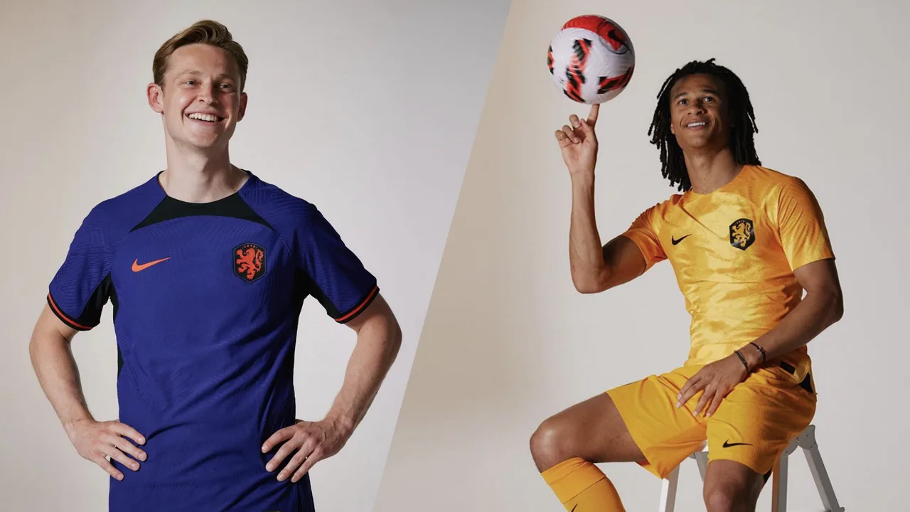 Dit zijn de shirts waarmee Oranje op het WK in Qatar gaat spelen