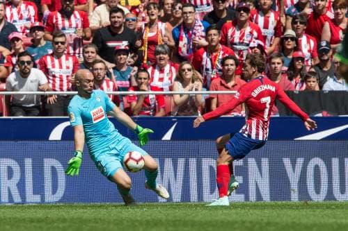 Atlético ontsnapt aan nederlaag tegen Eibar