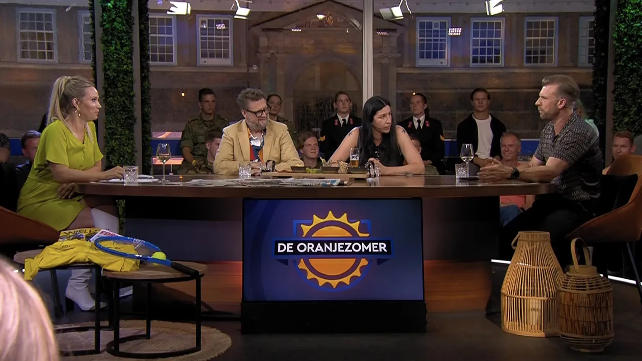 Historisch moment tijdens uitzending van De Oranjezomer dinsdagavond!