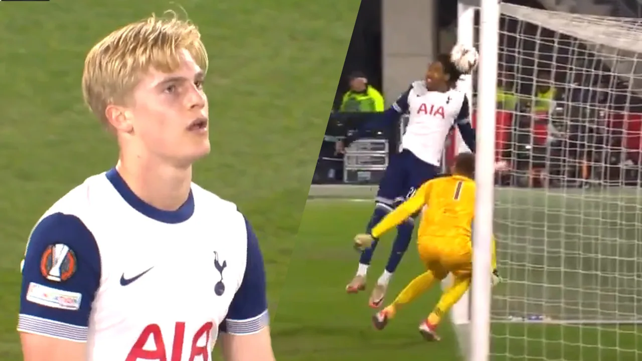Videogoal: AZ dankzij bizarre eigen goal op voorsprong tegen Tottenham Hotspur