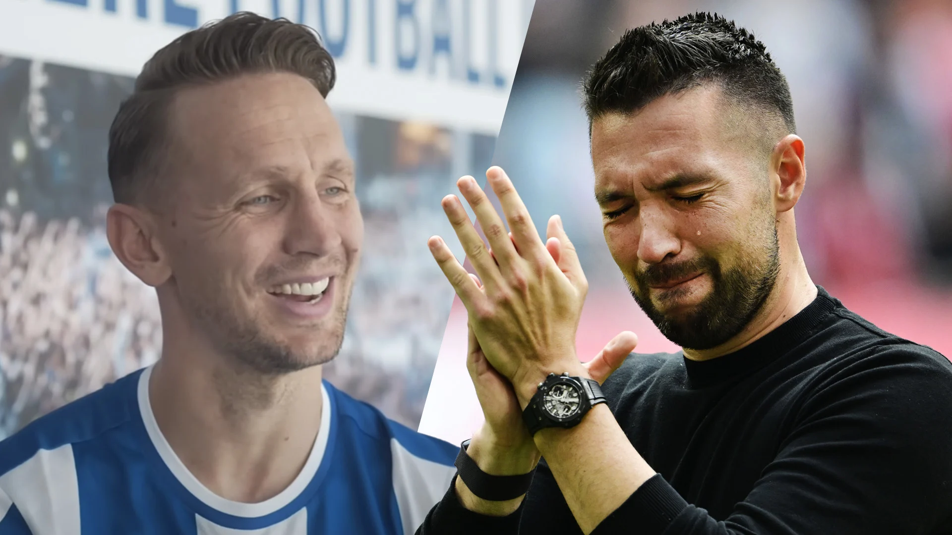 Luuk de Jong sprak met Francesco Farioli: ‘Hij zei: je hebt me laten huilen'